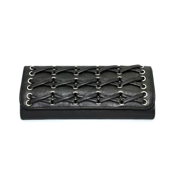 Black Diax evening Clutch | Handbag | Purse - Picture 3 of 4